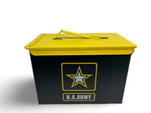 Open image in slideshow, US Army Logo Black/Yellow
